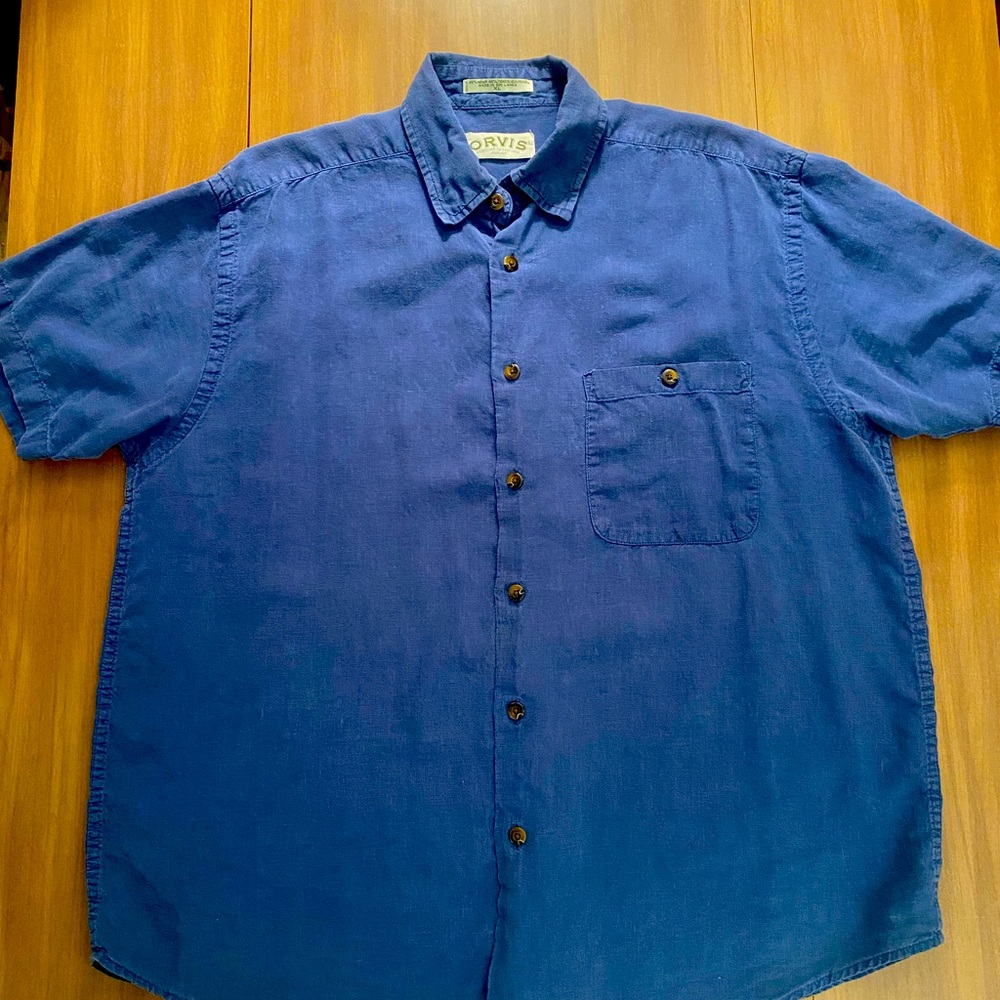 Orvis Men’s Short Sleeve Button Down Shirt